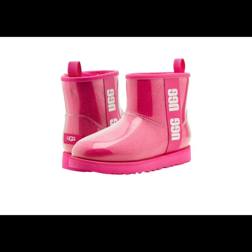 Pink Clear Mini Uggs
